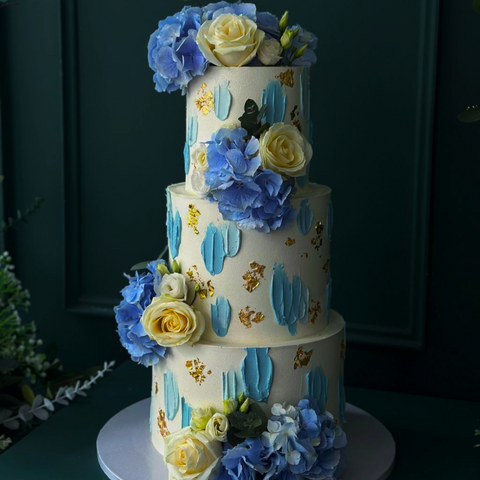 Hochzeitstorte Himmel der Liebe