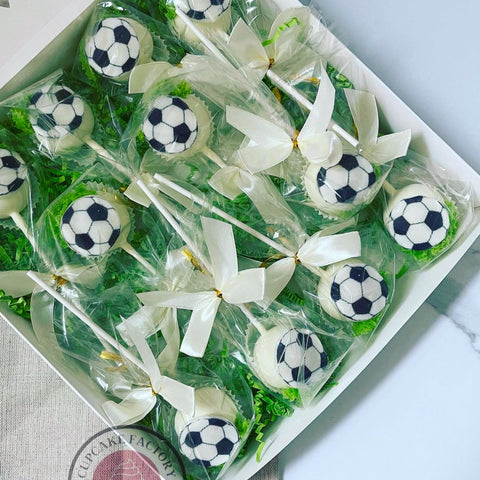 Fußball-Cake-Pops