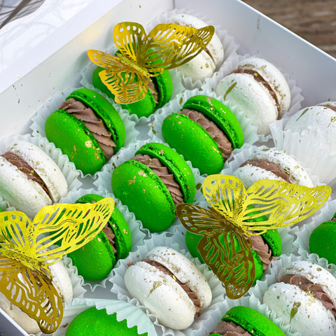 Zarte Macarons
