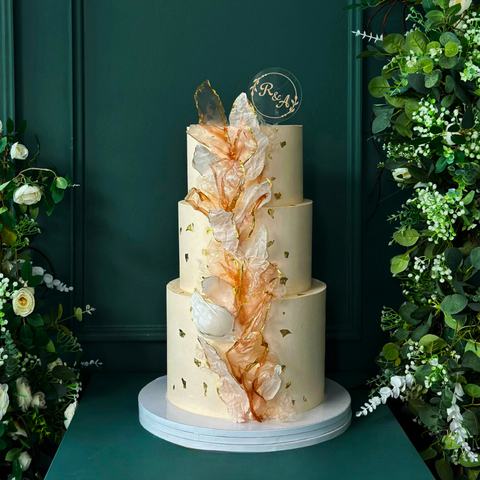 Hochzeitstorte Zarte Flamme