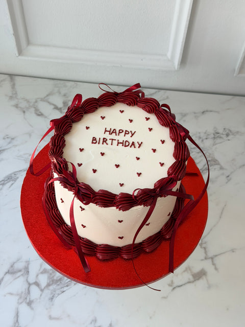 Red Velvet Vintage Cake