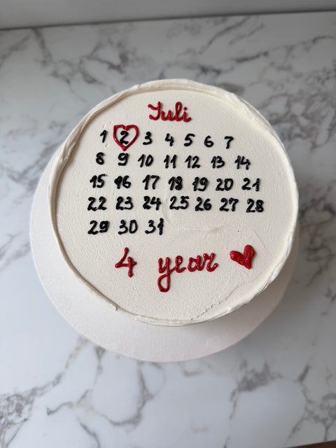 Calendar Cake