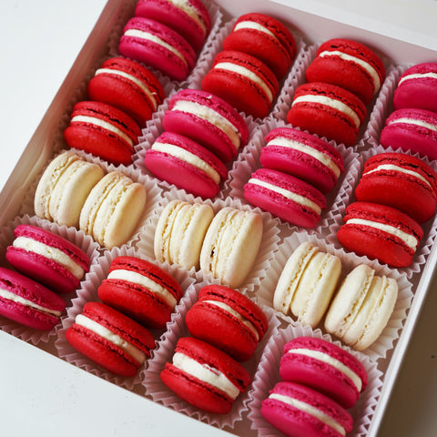 Bunte Macarons