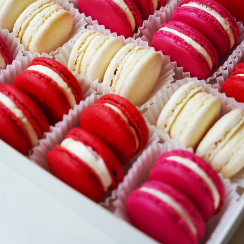 Bunte Macarons