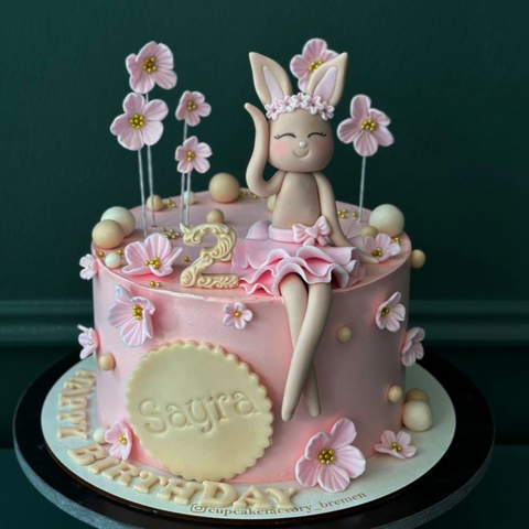 Kindergeburtstagstorten Ballerina Bunny