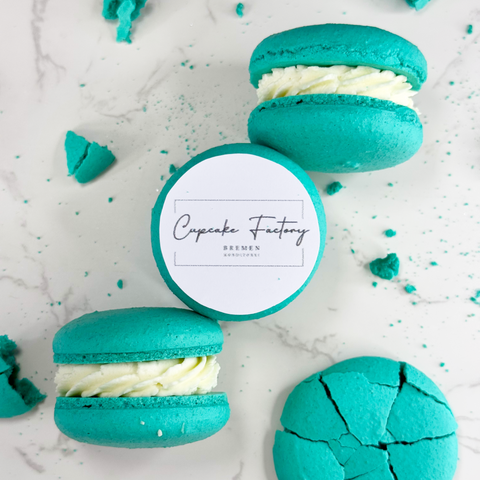 Personalisierte Macarons mit Logo