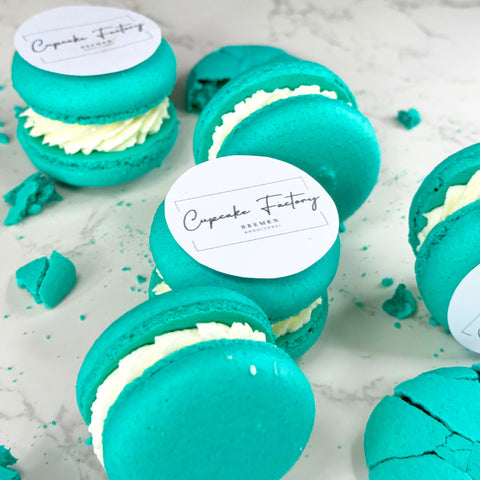 Personalisierte Macarons mit Logo