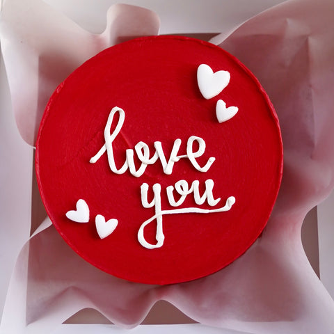 Bento-Torte "love you"