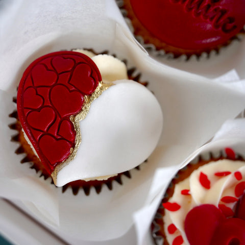 Valentinstag-Cupcake-Set