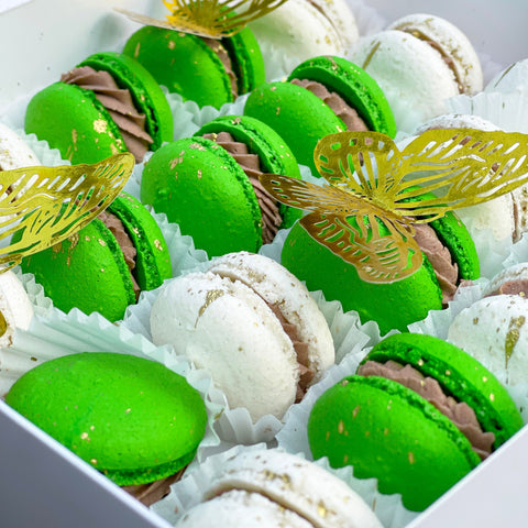Zarte Macarons