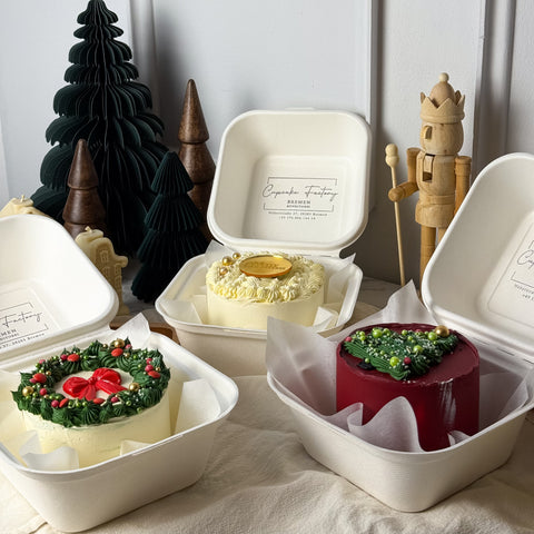 Bento-Torte "Weihnachtskranz"