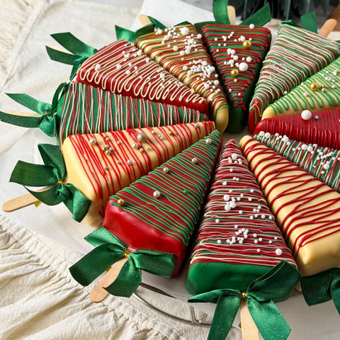 Cake Sicles "Weihnachtsfarben"