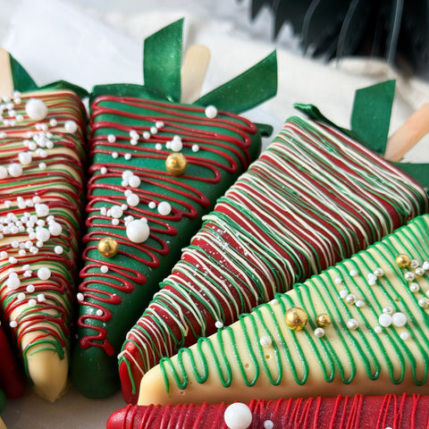 Cake Sicles "Weihnachtsfarben"
